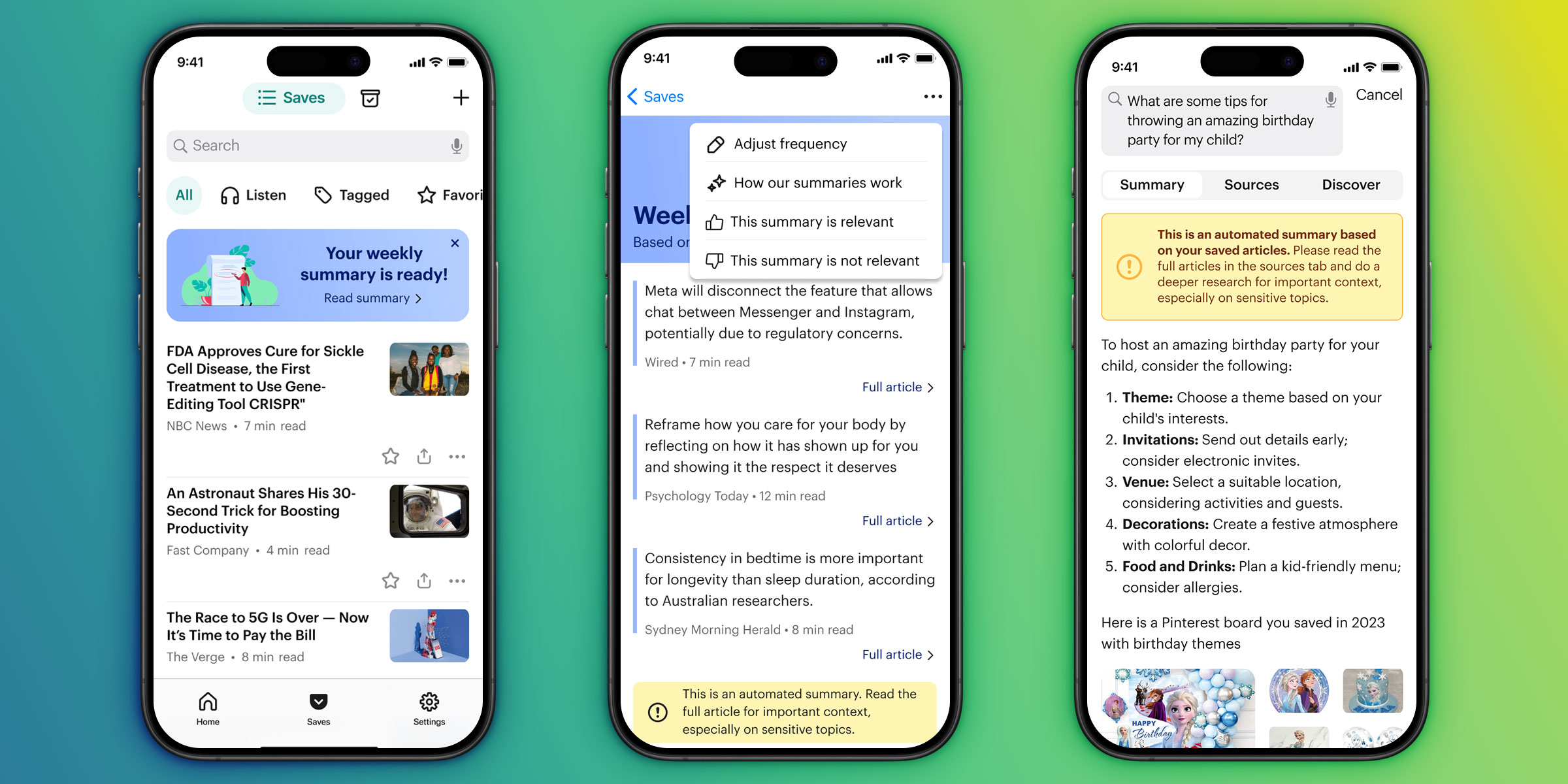 hero shot showing mockups of Pocket AI screens